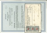 Stamp of Switzerland / Schweiz » Orts-Post und Poste Locale 1851, Poste Locale mit Kreuzeinfassung im waagerechten Dreierstreifen