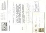 Stamp of Switzerland / Schweiz » Orts-Post und Poste Locale 1850, Poste Locale mit Kreuzeinfassung 2 Einzelmarken in MIschfrankatur mit Rayon I