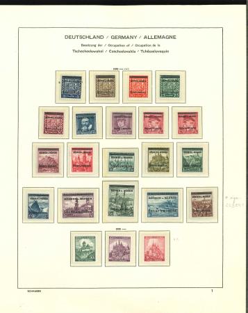 Stamp of Germany » Germany Collections and Large Lots 1939-44, German Empire - Occupations WW II, mostly MNH