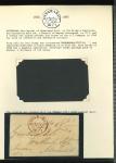 Stamp of India » Postal History 1832 Hyderabad, two pre stamp covers showcasing the "HYDERABAD pt pd" circular mark