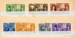 Stamp of Egypt » Commemoratives 1946 Arab League Congress, complete mint set all housed