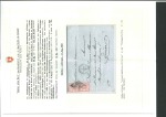 Stamp of Switzerland / Schweiz » Rayonmarken » Rayon III (grosse Ziffer) 1853, Rayon III grosse Wertziffern, 2 Einzelmarken auf Brief