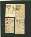 Stamp of Indian States » Jind (Convention State) 1900s Postal stationery collection lot of 22 unused and used envelopes and cards