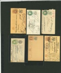Stamp of Indian States » Jind (Convention State) 1900s Postal stationery collection lot of 22 unused and used envelopes and cards
