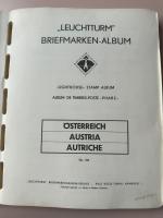 Stamp of Austria » Collections and Lots  1850-1937, Sammlung in Leuchtturm-Album