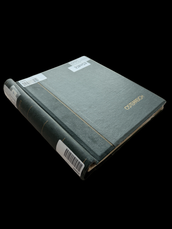 Stamp of Austria » Collections and Lots  1850-1937, Sammlung in Leuchtturm-Album