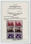 Stamp of Austria » 1st. Republic Austria Österreich 1937 100 Jahre Eisenbahn in UNGEZÄHNTEN Paaren postfr.