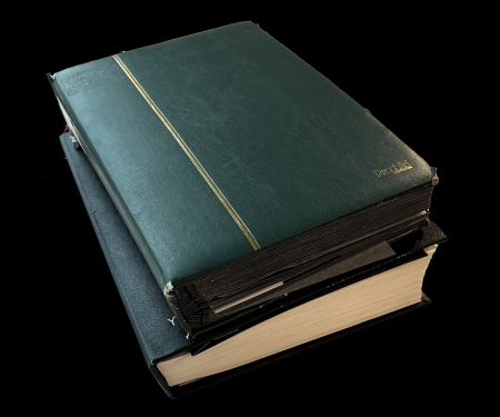 Stamp of France » Collections 1854-2000, ensemble type vrac composé d'une collection