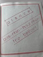 Stamp of France » Collections Alsace-Lorraine : 1870-1980, dans une reliure très