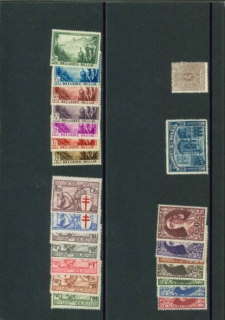 Stamp of Belgium » Collections 1866-1932, Michel n° 20, Franken n° 127A, n° 315-321