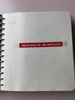 Stamp of Colonies françaises » Monaco 1855-1960, dans un album très belle collection de plusieurs