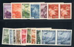 Stamp of Austria » 1st. Republic Austria Österreich 1935 Flugpost in UNGEZÄHNTEN Paaren postfr