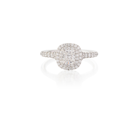Stamp of Feldman International Auctions Bague diamant TIFFANY&CO.