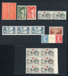 Stamp of France » Émissions à partir de 1900 1918-1937, intéressante sélection de timbres semi-modernes
