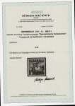 Stamp of Austria » 1st. Republic Ausstria Österreich 1934-36 Trachten 3S als Buchdruck-Farbprobe in dunkeloliv **