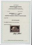 Stamp of Austria » 1st. Republic Austria Österreich WIPA Schwarzdruckmarke auf Kartonpapier