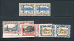 Stamp of South West Africa SWA 1926-27 pictorial 2d 3d 1s 10s 16.5mm ovpt mnh