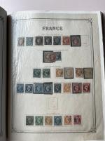 Stamp of France » Collections 1849-1957, dans un gros album Yvert et Tellier, belle