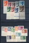 Stamp of Austria » 1st. Republic Austria Österreich 1925-30 Flugpost kpl. UNGEZÄHNT **