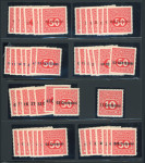 Stamp of Austria » Field Post Italy Austria Österreich Feldpost Italien 1918 Porto Proben