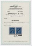 Stamp of Austria » Deutsch-Österreich Austria Österreich 1918-19 Wappen 2K postr. waagr. Paar Mitte ungezähnt