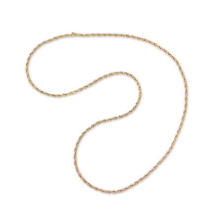 Stamp of Feldman International Auctions Longue chaîne motif corde