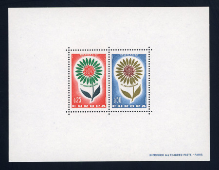 Stamp of Colonies françaises » Monaco 1964, bloc spécial Europa Y&T n° 6 neuf ** MNH, TB.