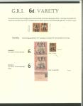 Stamp of Samoa Samoa 1914 G.R.I. surcharges accumulation