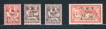 Stamp of Colonies françaises » Syrie 1920, timbres taxe Y&T n° 1-4 neufs ** MNH, très bonne