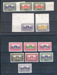 Stamp of Austria » Deutsch-Österreich Austria Österreich 1919-21 Regenbogenserie - Partie von ca. 45 Werten (incl. einiger Paare)