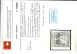 Stamp of Switzerland / Schweiz » Sitzende Helvetia Ungezähnt » 1856-57 Berner Druck (II) 1857, 10 Rp. dunkelblau, farbintensiv, allseits überrandig
