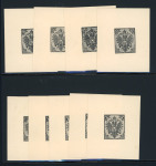 Stamp of Bosnia and Herzegovina » Austrian Post Offices Bosnia Bosnien-Herzegowina 1894 Buchdruck Einzelproben