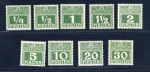 Stamp of Austria » Austrian Levant Austria Österreich Österr. Post in der Levante, Portomarken
