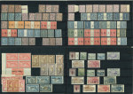Stamp of France » Collections 1900-1900, lot de timbres semi-modernes comprenant