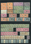 Stamp of France » Collections 1900-1900, lot de timbres semi-modernes comprenant