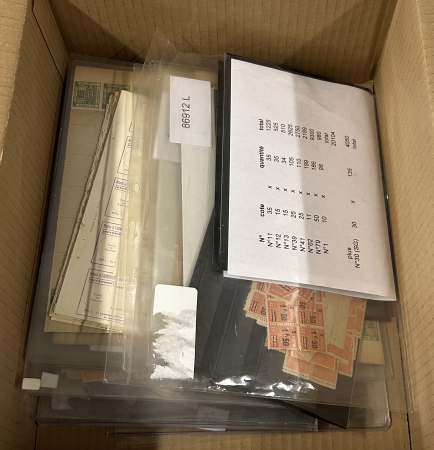 Stamp of France » Colis Postaux 1901-1926, gigantesque stock/accumulation de Colis