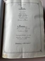 Stamp of France » Collections 1853-1873, dans un gros classeur, très belle étude