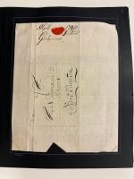 Stamp of Switzerland / Schweiz » Sammlungen 1758-1847, Sammlung mit 21 vorphilatelistischen Belegen