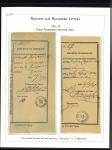 Stamp of Egypt » Collections 1869-1943, small collection of postal documents