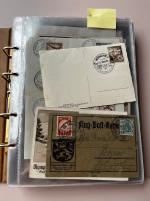 Stamp of Germany » Germany Collections and Large Lots 1912-1943, one stockbook containing dozens of covers
