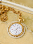 Stamp of Feldman International Auctions » Montres / Watches Montre de poche JEANNE ROSAT