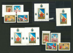 Stamp of Philippines 1980-81 Papal Visit sets and min sheets both issued and unissued