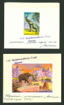 Stamp of Thematics » Animals » Birds Elephants Tanzania 1991set of seven and min sheet unadopted design