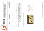 Stamp of Switzerland / Schweiz » Flugpost » Flugmarken Flugpost 2 Fr., auf geriffeltem Faserpapier mit Abart ungezähnt