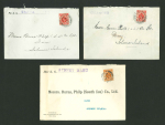 Stamp of Hong Kong Hong Kong 1929-30 three maritime covers to Solomon Islands