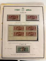 Stamp of Egypt » Collections 1937-53, Comprehensive mint collection with some used written up on pages, including first day covers, some covers and some varieties