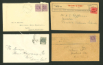 Stamp of Fiji Fiji 1925-31 group of 6 covers to British Solomon Islands