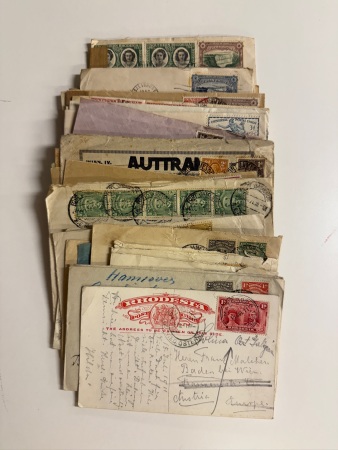 Stamp of Rhodesia Rhodesia postal history accumulation to Austria