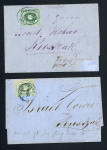 Stamp of Austria » Donau Steamship Company Bulgarien: DDSG Los von 3 Briefen und ein Levante-Brief