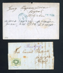 Stamp of Austria » Donau Steamship Company Bulgarien: DDSG Los von 3 Briefen und ein Levante-Brief